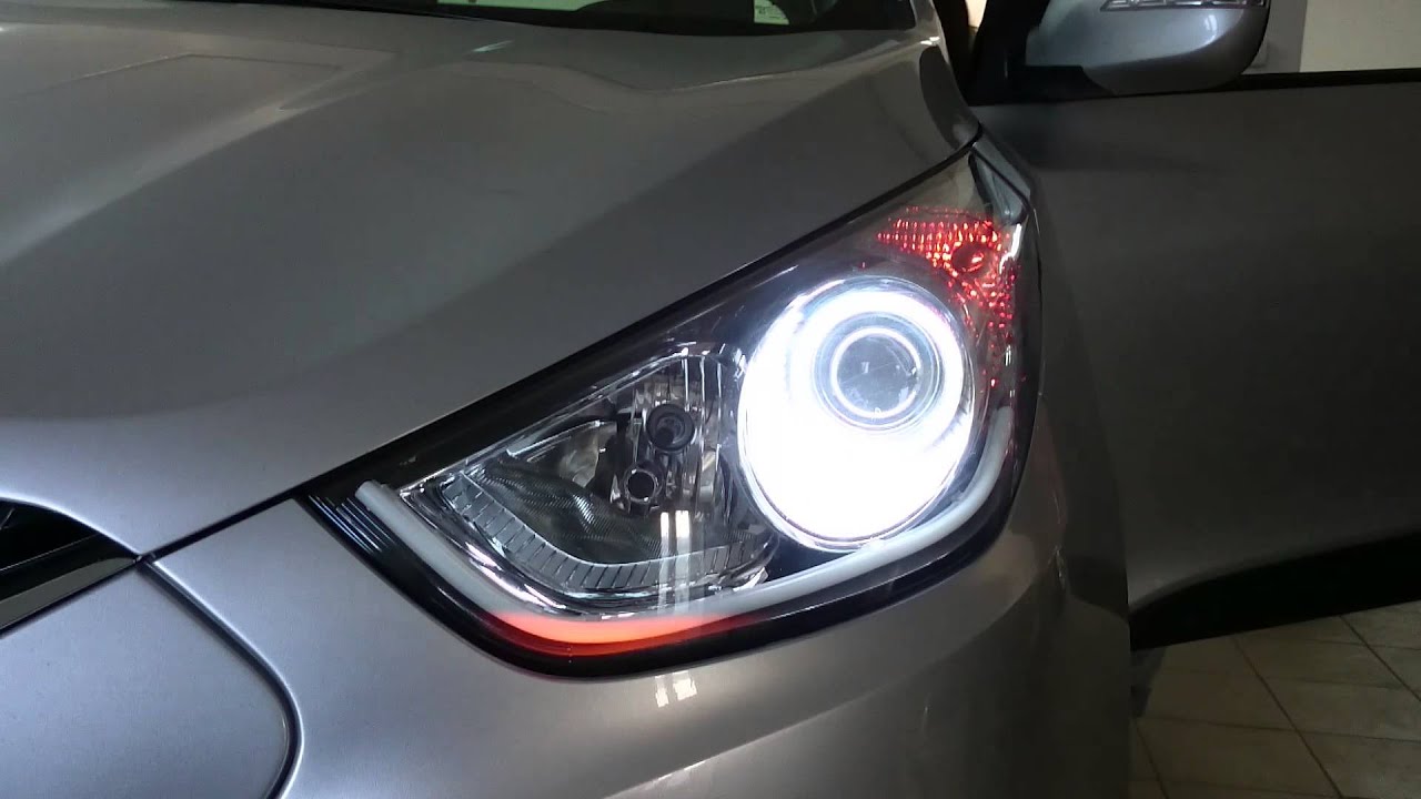 Замена ламп ближнего света хендай ix35 Замена ламп ближнего света хендай ix35