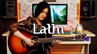 (Weird Genius ft. Sara Fajira) Lathi - Fingerstyle Guitar Cover | Josephine Alex