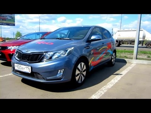 KIA Rio 2012 хэтчбэк. Обзор