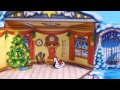 [DAY2] Playmobil & Lego City Christmas Surprise Advent Calendars (with Jenny) - Toy Play Skits!