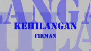 Firman Kehilangan Lirik Firman Kehilangan Lirik