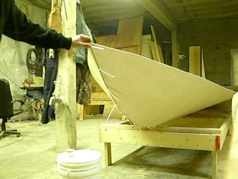 This is a quick way to open/stitch your Tolman Alaskan Skiff real fast 
