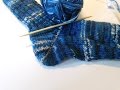 Socken stricken Tutorial - Teil 3 - Die Ferse (Bumerangferse, Jojo Ferse)