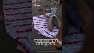 Duck Tape Hogtie Challenge