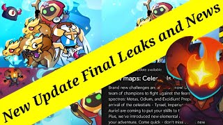 New Update Final Leaks And News Celestials Vs Spectres Summoners Greed