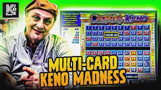 MultiCard Keno Madness Massive $14,200 Jackpot Unlocked