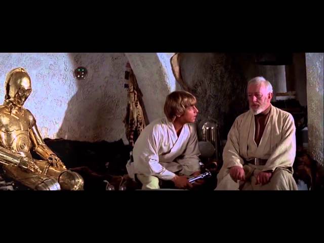Obi-Wan Remembers The Past In Sadness - Video
