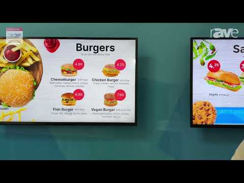 ISE 2024: Signagelive Shows Off QSR Digital Menu Boards and Synchronized Screen Takeovers