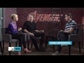 'Avengers: Age of Ultron' Stars Scarlett Johansson & Mark Ruffalo Talk Superheroes | MTV New