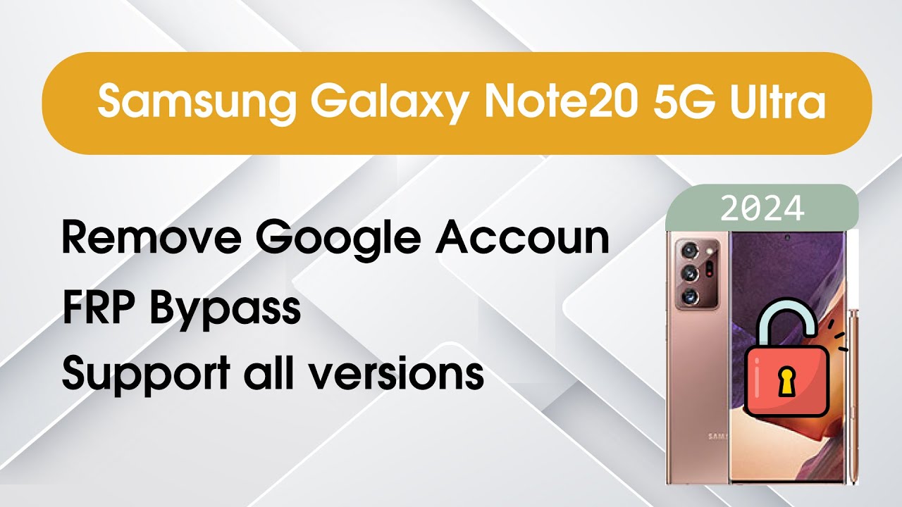Samsung Galaxy Note20 Ultra 5G Remove Google account | Samsung Galaxy Note20 Ultra 5G Remove Google account |