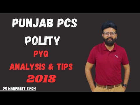 punjab pcs polity ( previous year questions ) 2018 Analysis & tips  -