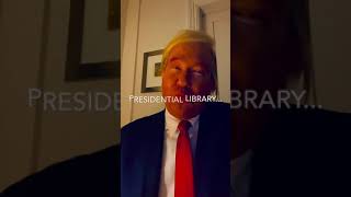 Trump building ‘presidential library gift shop’...without a library