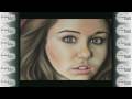 Miley Cyrus Color Portrait (watch in HD)