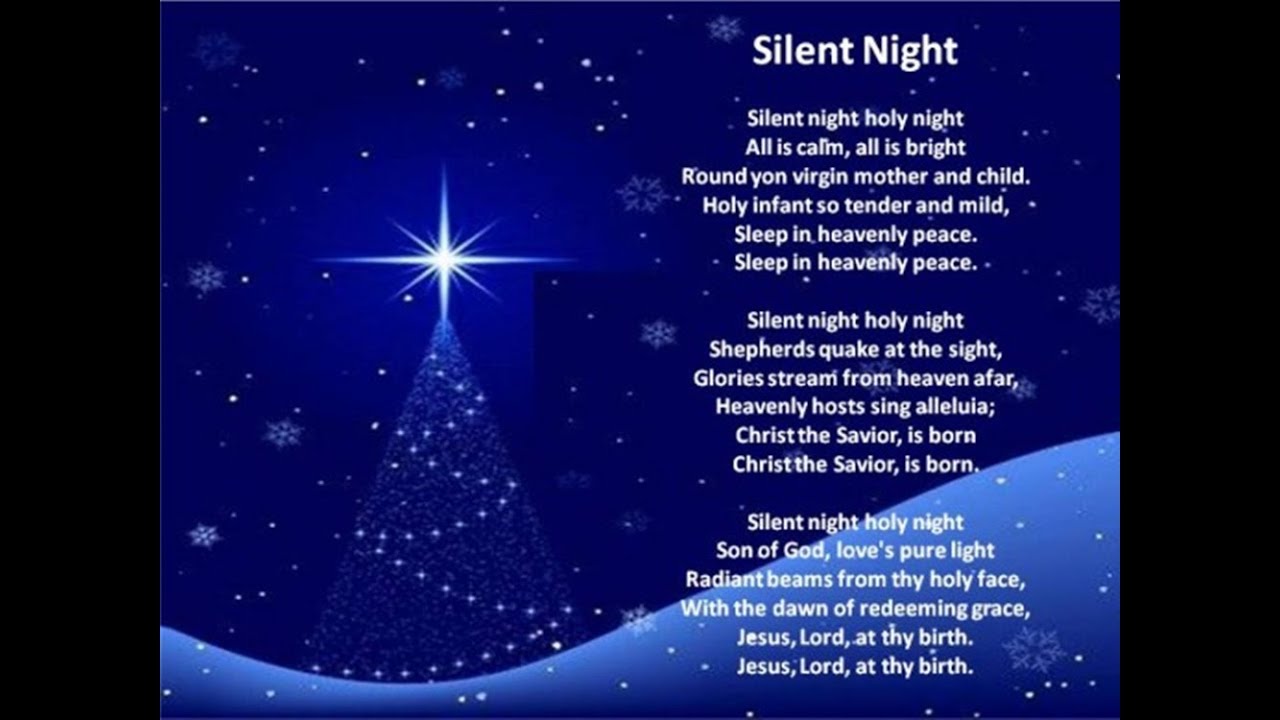 Silent night oohh holy fucking