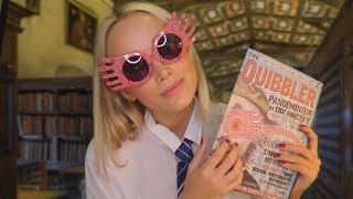ASMR Studying With Luna Lovegood (Care Of Magical Creatures) Harry Potter Roleplay | GwenGwiz