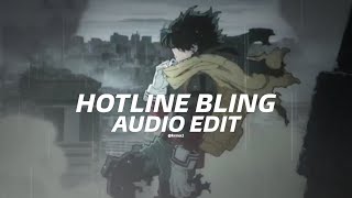 hotline bling (instrumental/tiktok version) - billie eilish [edit audio]