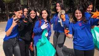 Israeli-Druze Youth Clean Up Litter on Mt. Carmel