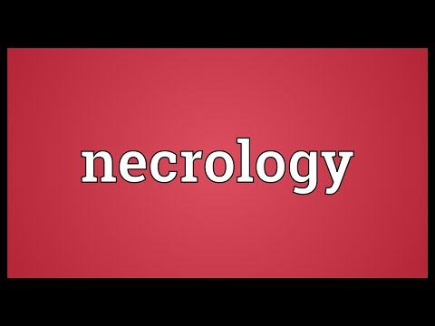 Header of necrology