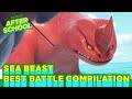 BEST Battles & Action Moments in The Sea Beast | Netflix After School