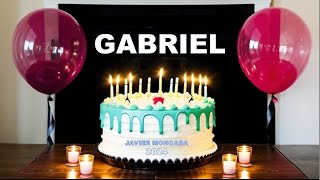 Feliz Pleaños Gabriel