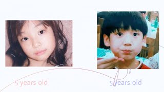 Jennie & Jungkook transformation from age 0 to 23 [Jenkook] 👶🏻
