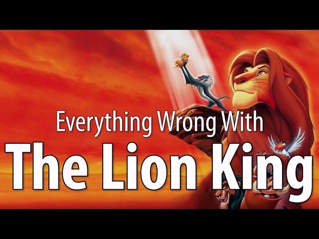 Everything Wrong With The Lion King - Video