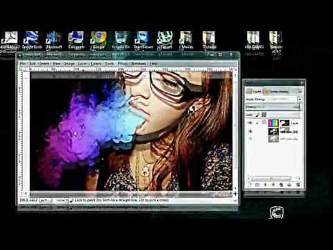 how to make fake cigarette smoke in photoshop
