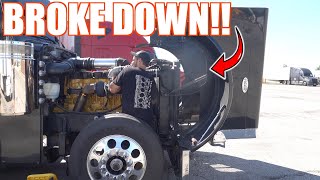 My Peterbilt 379 Left Me Stranded First Ever Big Break Down