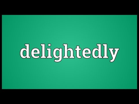 Header of delightedly