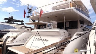 2019 Azimut 25 Metri Luxury Yacht - Deck and Interior Walkaround - 2018 Cannes Yachting Festival