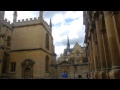 Bodleian Library in Oxford University - Biblioteca Bodelian en la Universidad de Oxford