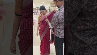 How To Wear Banarasi Saree To A Look Slim