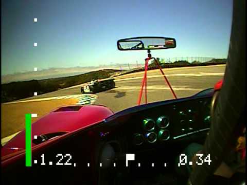 Paul Brown Runs Alfa Romeo T33 Historic Race at Laguna Seca 2010