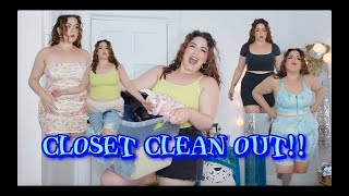 Much Needed Closet Clean Out
