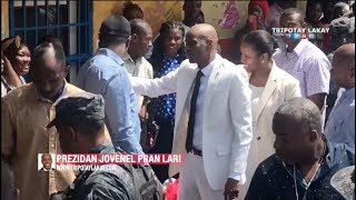 VIDEO: President Jovenel Moise nan lari PetionVille Jounen Jeudi 3 Octobre 2019 la