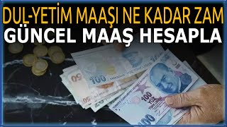 Dul Yetim Maaşı Ne Kadar Oldu Güncel Zam Oranı Dul Ve Yetim Aylığı 2 Aylık