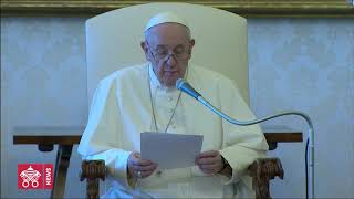 Resumen de la Catequesis 2020 5 agosto, Papa Francisco