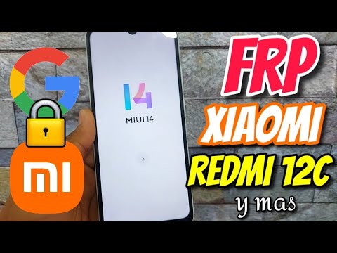 FRP COMO QUITAR CUENTA GOOGLE XIAOMI REDMI 12C MIUI 14 FRP COMO QUITAR CUENTA GOOGLE XIAOMI REDMI 12C MIUI 14