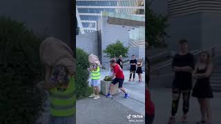 The Boy Acting Like A Blind Man Prank Video Meme Funny Reaction