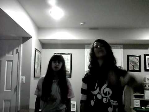 this is our cover of Give it Up by ariana grande and elizabeth gillies
