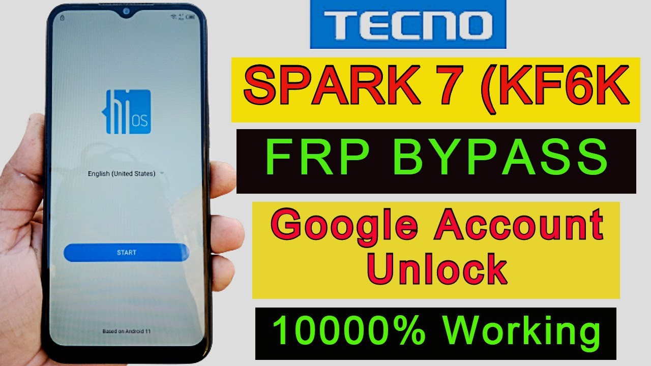 Tecno Spark 7 (KF6K) FRP Bypass Android 11 | Google Tecno Spark 7 (KF6K) FRP Bypass Android 11 | Google