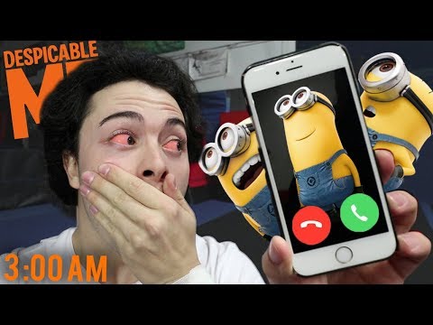 DO NOT FACETIME MINIONS AT 3AM!! (DESPICABLE ME MINIONS!!) DO NOT FACETIME MINIONS AT 3AM!! (DESPICABLE ME MINIONS!!)