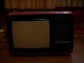 Old Russian color TV Electronika 10 inch