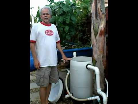 Aquaponics Swirl Bio Filter.avi - YouTube