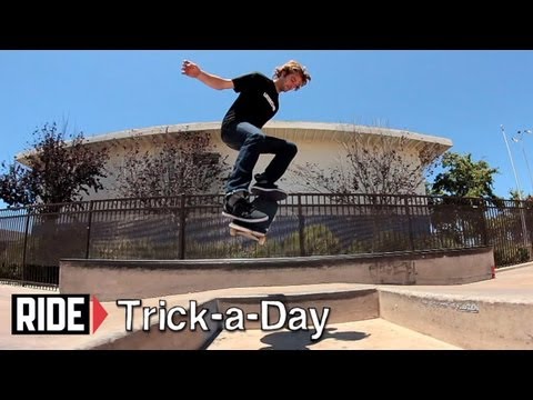 How-To Nollie Frontside 180 With Peter Raffin - Trick-a-Day