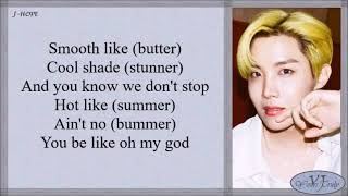 #BTS  (방탄소년단) - Butter (Lyrics) sözleri !!!