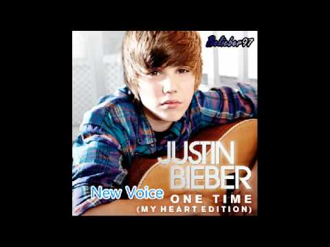 Justin Bieber - "One Time" (My Heart Edition) New Voice ...