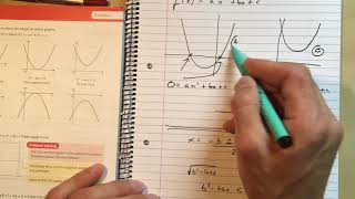 14 The Discriminant Chapter 2 section 5 Edexcel Pure AS Level Maths