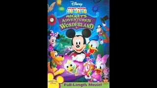 Mickey's adventures in wonderland menu walkthrough DVD 