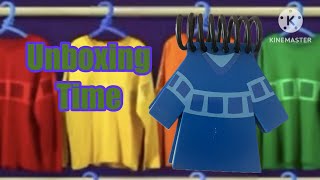 Blues Clues 2002 Flying Colors Blue Joe Shirt Notebook Unboxing